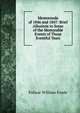 Memoranda of 1846 and 1847: Brief Allusions to Some of the Memorable Events of Those Eventful Years, Fulwar William Fowle 