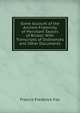 Some Account of the Ancient Fraternity of Merchant Taylors of Bristol: With Transcripts of Ordinances and Other Documents, Francis Frederick Fox 