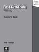 Longman Exam Skills FCE (First Certificate in English) Writing Teacher's Book, Copage Judy 