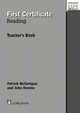 Longman Exam Skills FCE (First Certificate in English) Reading Teacher's Book, Patrick McGavigan, John Reeves 