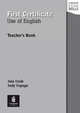 Longman Exam Skills FCE (First Certificate in English) Use of English Teacher's Book, Prodromou, Luke 