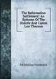 The Reformation Settlement: An Epitome Of The Statute And Canon Law Thereon, McMullan Frederick 