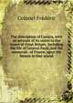 The description of Corsica, with an account of its union to the crown of Great Britain. Including the life of General Paoli, and the memorial . of France, upon the forests in that island, Colonel Frederic 