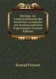 Beitrage zur Landschaftskunde der westlichen Lombardei mit landeskundlichen Erganzungen (German Edition), Konrad Frenzel 