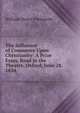 The Influence of Commerce Upon Christianity: A Prize Essay, Read in the Theatre, Oxford, June 28, 1854 ., William Henry Fremantle 