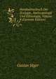 Handworterbuch Der Zoologie, Anthropologie Und Ethnologie, Volume 8 (German Edition), Gustav Jager 