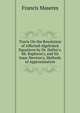 Tracts On the Resolution of Affected Algebr?ick Equations by Dr. Halley's, Mr. Raphson's, and Sir Isaac Newton's, Methods of Approximation, Francis Maseres 