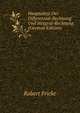 Hauptsatze Der Differential-Rechnung Und Integral-Rechnung (German Edition), Robert Fricke 
