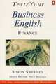 Test Your Professional English Finance, Sweeney, Simon 