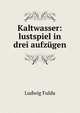 Kaltwasser: lustspiel in drei aufzugen, Ludwig Fulda 