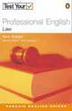 Test Your Professional English: Law, Brieger, Nick 