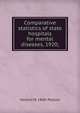Comparative statistics of state hospitals for mental diseases, 1920;, Horatio M. 1868- Pollock 