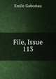 File, Issue 113, Gaboriau Emile 