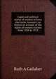 Legal and political status of women in Iowa electronic resource: an historical account of the rights of women in Iowa from 1838 to 1918, Ruth A Gallaher 