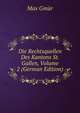 Die Rechtsquellen Des Kantons St. Gallen, Volume 2 (German Edition), Max Gmur 