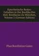 Katechetische Reden: Gehalten in Der Basilika Des Heil. Bonifacius Zu Munchen, Volume 2 (German Edition), Pius Bonifatius Gams 