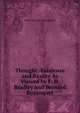 Thought: Existence and Reality As Viewed by F. H. Bradley and Bernard Bosanquet, Walter Sylvester Gamertsfelder 