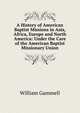 A History of American Baptist Missions in Asia, Africa, Europe and North America: Under the Care of the American Baptist Missionary Union, William Gammell 