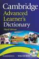 Cambridge Advanced Learner's Dictionary (3rd Edition) Paperback with CD-ROM, 