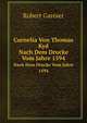 Cornelia Von Thomas Kyd. Nach Dem Drucke Vom Jahre 1594, Robert Garnier 