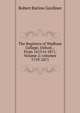The Registers of Wadham College, Oxford .: From 1613 to 1871, Volume 2; volumes 1719-1871, Robert Barlow Gardiner 
