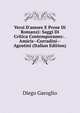 Versi D'amore E Prose Di Romanzi: Saggi Di Critica Contemporanes: . Amicis--Corradini--Agostini (Italian Edition), Diego Garoglio 