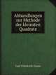 Abhandlungen zur Methode der kleinsten Quadrate, Carl Friedrich Gauss 