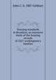 Housing standards in Brooklyn; an intensive study of the housing records of 3227 workingmen's families, John C. b. 1887 Gebhart 