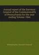 Annual report of the Surveyor General of the Commonwealth of Pennsylvania for the year ending Volume 1866, Pennsylvania. Surveyor General 
