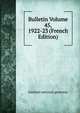 Bulletin Volume 45, 1922-23 (French Edition), Institut national genevois 