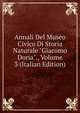 Annali Del Museo Civico Di Storia Naturale "Giacomo Doria"., Volume 3 (Italian Edition), 