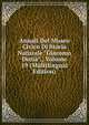 Annali Del Museo Civico Di Storia Naturale "Giacomo Doria"., Volume 19 (Multilingual Edition), 