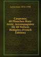 Carpeaux; 48 Planches Hors-texte, Accompagnees De 48 Notices Redigees (French Edition), Laran Jean 1876-1948 