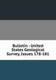 Bulletin - United States Geological Survey, Issues 178-181, 
