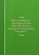 Annual Report - Geological and Natural History Survey of Minnesota, Volume 7, 