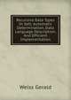 Recursive Data Types In Setl: Automatic Determination, Data Language Description, And Efficient Implementation, Weiss Gerald 