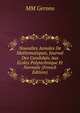 Nouvelles Annales De Mathematiques, Journal Des Candidats Aux Ecoles Polytechnique Et Normale (French Edition), MM Gerono 