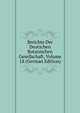 Berichte Der Deutschen Botanischen Gesellschaft, Volume 18 (German Edition), Deutsche Botanische Gesellschaft 