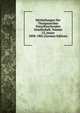 Mittheilungen Der Thurgauischen Naturforschenden Gesellschaft, Volume 13, issues 1898-1902 (German Edition), 