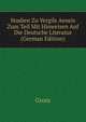 Studien Zu Vergils Aeneis Zum Teil Mit Hinweisen Auf Die Deutsche Literatur (German Edition), Eduard Gross 