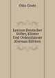 Lexicon Deutscher Stifter, Kloster Und Ordenshauser (German Edition), Otto Grote 
