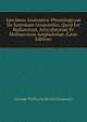 Specimen Anatomico-Physiologicum De Systemate Uropoietico, Quod Est Radiatorum, Articulatorum Et Molluscorum Acephalorum (Latin Edition), George Philip Frederick Groshans 