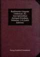 Rudimenta Linguae Umbricae: Ex Inscriptionibus Antiquis Enodata, Volumes 1-8 (Latin Edition), Georg Friedrich Grotefend 
