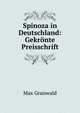 Spinoza in Deutschland: Gekronte Preisschrift, Max Grunwald 