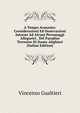 A Tempo Avanzato: Considerazioni Ed Osservazioni Intorno Ad Alcuni Personaggi Allegorici . Del Paradiso Terrestre Di Dante Alighieri (Italian Edition), Vincenzo Gualtieri 