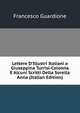 Lettere D'Illustri Italiani a Giuseppina Turrisi-Colonna E Alcuni Scritti Della Sorella Anna (Italian Edition), Francesco Guardione 