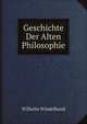 Geschichte Der Alten Philosophie, Wilhelm Windelband 