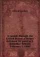 A ramble through the United States: a lecture delivered (in part) in S. Barnabas' School, February 3, 1886, Alfred Gurney 