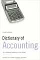 Dictionary of Accounting, Collin S. M. H. 