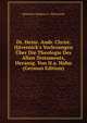 Dr. Heinr. Andr. Christ. H?vernick's Vorlesungen ?ber Die Theologie Des Alten Testaments, Herausg. Von H.a. Hahn (German Edition), Heinrich Andreas C. Havernick 